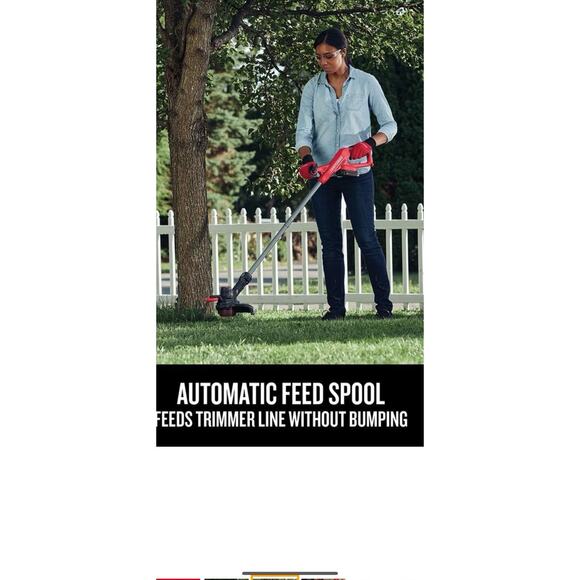 Craftsman [CMCST915C1] V20 Cordless 10" String Trimmer & Edger Kit NEW & SEALED - Picture 4 of 5